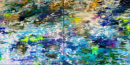 In The Flow von Ute Bivona, Malerei kaufen auf Singulart