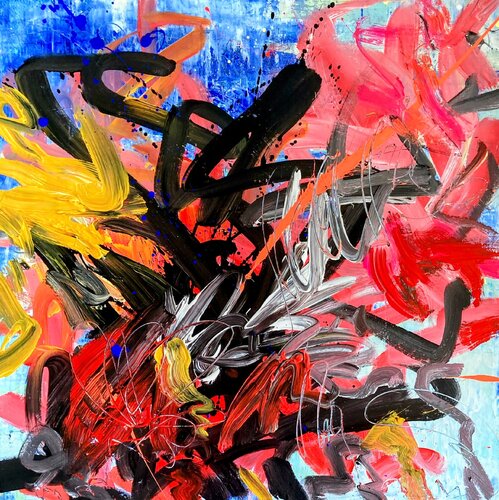 Free! von Ute Bivona, Malerei kaufen auf Singulart