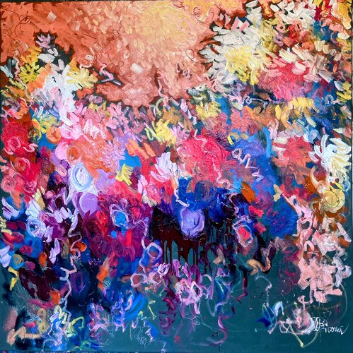 A pocketful of hopes van Ute Bivona, Schilderij te koop op Singulart