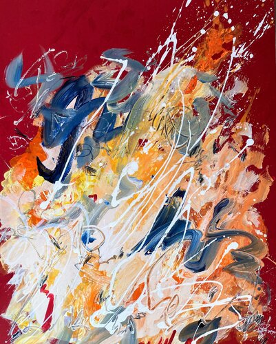 I want you so badly van Ute Bivona, Schilderij te koop op Singulart