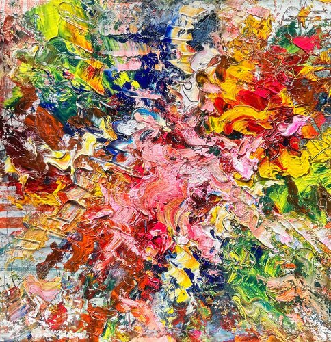 Love letter to my SELF van Ute Bivona, Schilderij te koop op Singulart