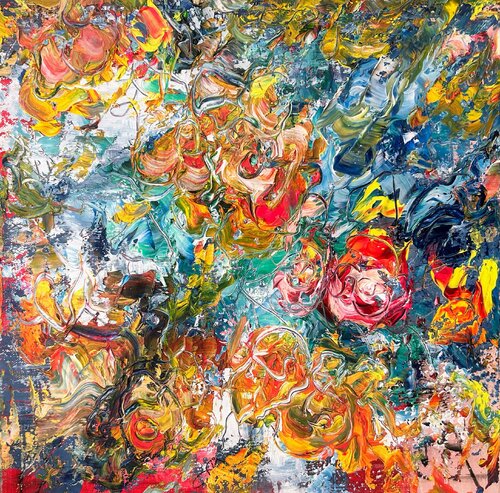 Love letter to YOU van Ute Bivona, Schilderij te koop op Singulart