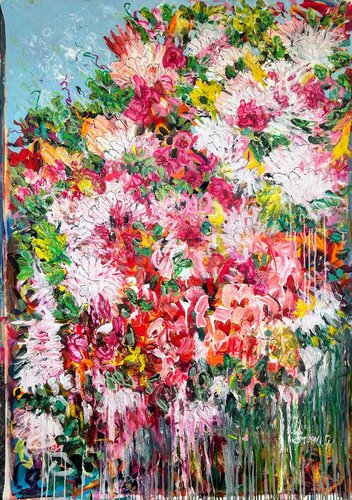 The Birthday Party von Ute Bivona, Malerei kaufen auf Singulart