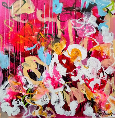 Überraschung von Ute Bivona, Malerei kaufen auf Singulart