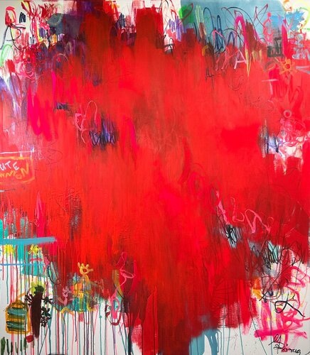 With the eyes of a child di Ute Bivona, Pittura in vendita su Singulart