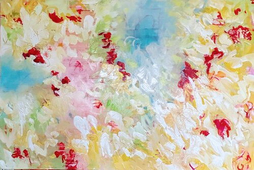 Frühlingsgefühle von Ute Bivona, Malerei kaufen auf Singulart