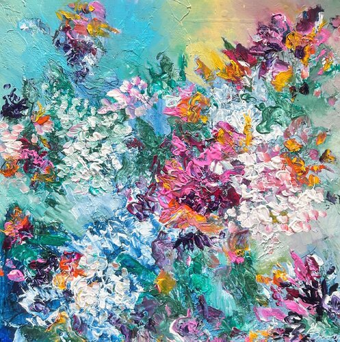 Spring Romance by Ute Bivona, Painting for Sale on Singulart