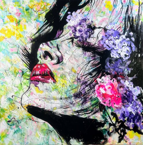 Donna di Ute Bivona, Pittura in vendita su Singulart