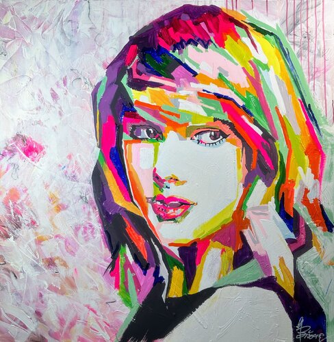Taylor Swift von Ute Bivona, Malerei kaufen auf Singulart