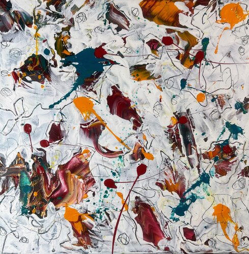 Herbst von Ute Bivona, Malerei kaufen auf Singulart