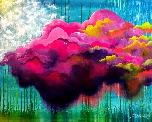 Heile Welt? de Ute Bivona, Pintura a la venta en Singulart