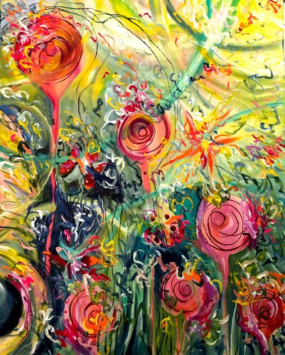 Wir waren Kinder von Ute Bivona, Malerei kaufen auf Singulart