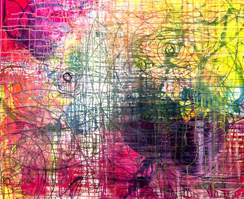 We are all connected von Ute Bivona, Malerei kaufen auf Singulart