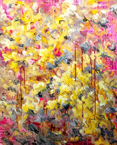 Bloom! von Ute Bivona, Malerei kaufen auf Singulart