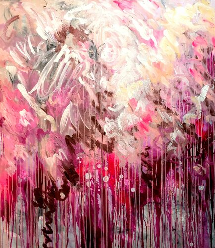 Dreamin My Life van Ute Bivona, Schilderij te koop op Singulart