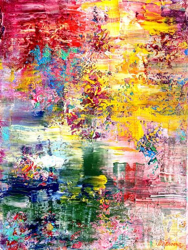 On the Border of Hope par Ute Bivona, Peinture en vente sur Singulart