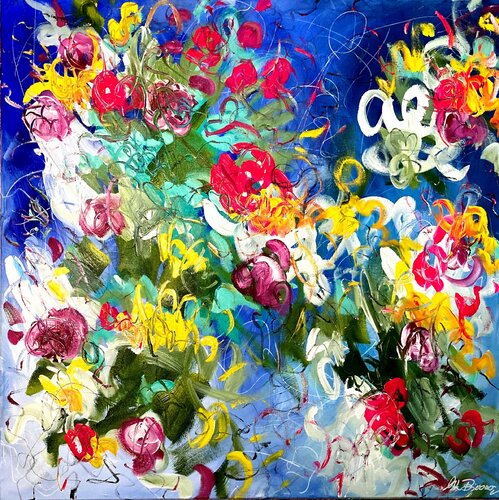 Rosenmund van Ute Bivona, Schilderij te koop op Singulart