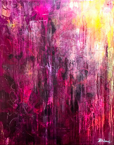 The Crown Chakra - Mahatma von Ute Bivona, Malerei kaufen auf Singulart