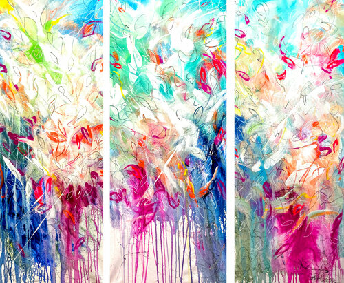 Summer Swing van Ute Bivona, Schilderij te koop op Singulart