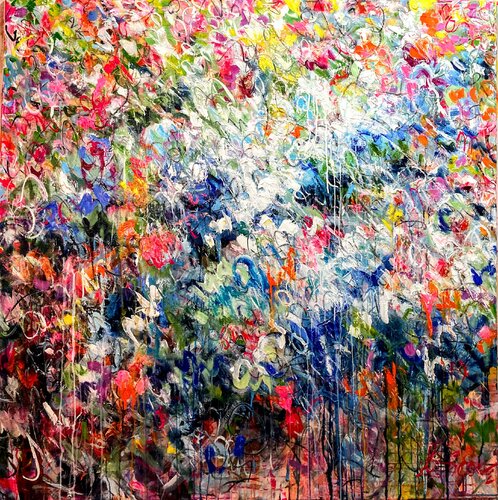 Welcome to my paradise van Ute Bivona, Schilderij te koop op Singulart