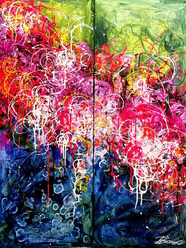 Moments of Joy and Happiness van Ute Bivona, Schilderij te koop op Singulart