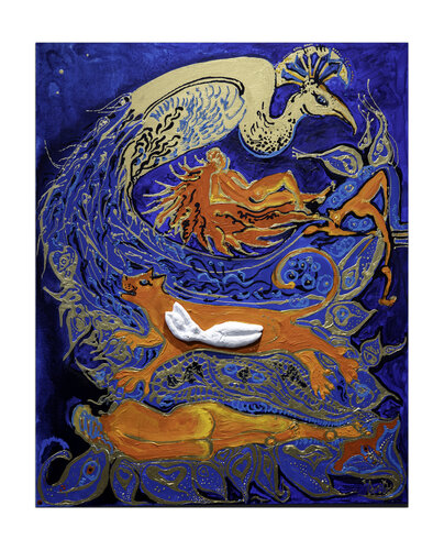 Animales internos par Aleksandra Istorik, Peinture en vente sur Singulart