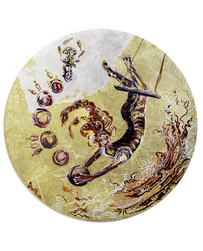 Las almas del circo di Aleksandra Istorik, Pittura in vendita su Singulart