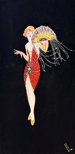 The lady of the sunset by Aleksandra Istorik, 油畫 for Sale on Singulart