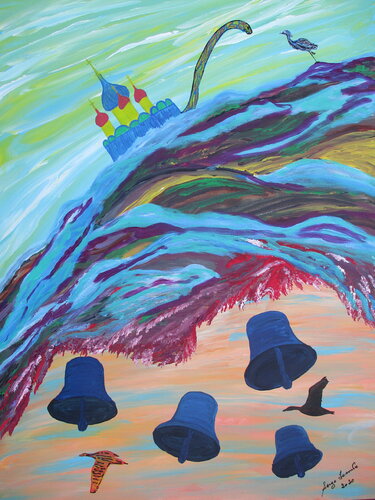 Tolling for themselves von Serge Lecomte, Malerei kaufen auf Singulart