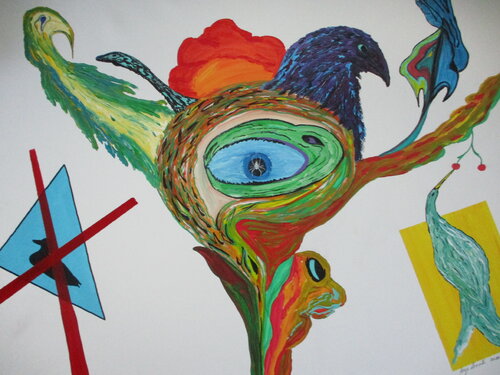 Sunrise van Serge Lecomte, Schilderij te koop op Singulart