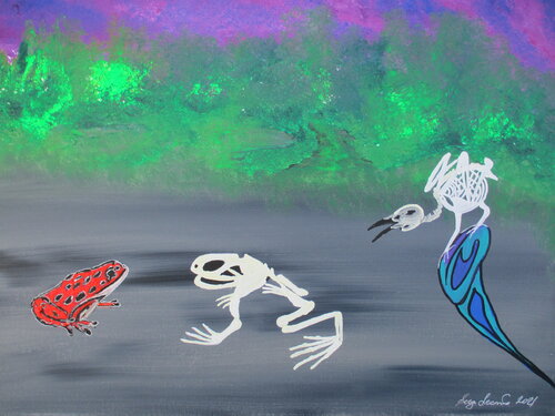 Too late by Serge Lecomte, 회화 for Sale on Singulart