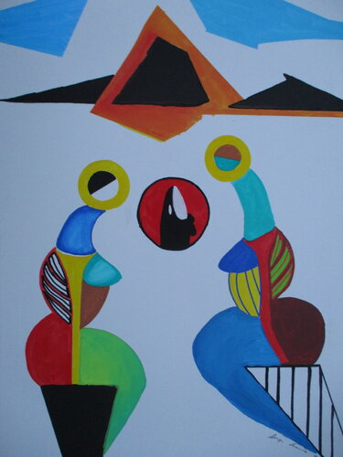 Ascending von Serge Lecomte, Malerei kaufen auf Singulart