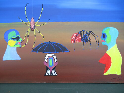 Welcome de Serge Lecomte, Pintura a la venta en Singulart