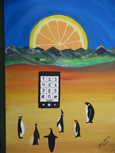 Call 911 von Serge Lecomte, Malerei kaufen auf Singulart