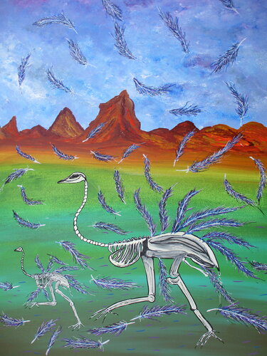 Plucked spirit van Serge Lecomte, Schilderij te koop op Singulart