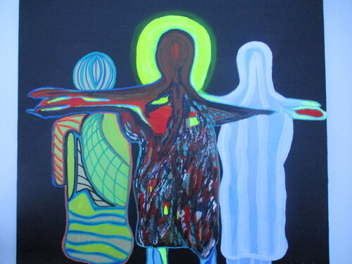 EASTER van Serge Lecomte, Schilderij te koop op Singulart