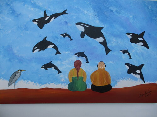 A quiet day van Serge Lecomte, Schilderij te koop op Singulart