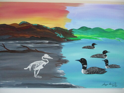 I still have hope par Serge Lecomte, Peinture en vente sur Singulart