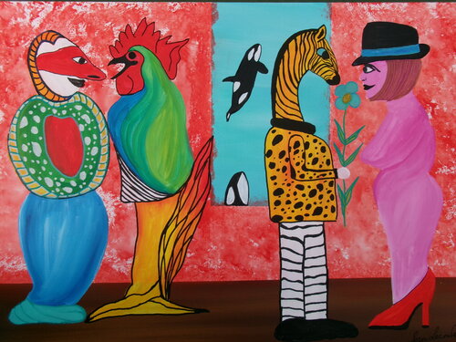 Rendez-vous de Serge Lecomte, Pintura a la venta en Singulart