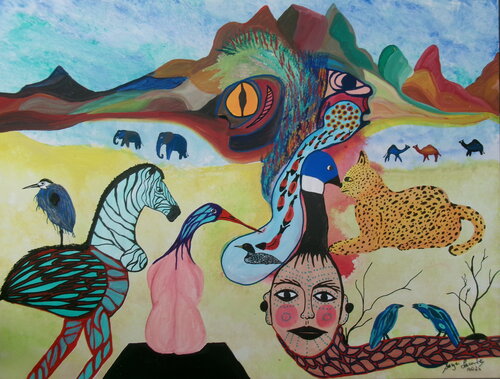 La menagerie de Monsieur Rousseau Serge Lecomte