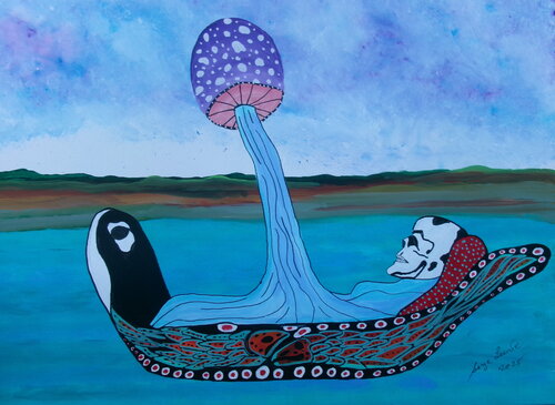 Resurrection von Serge Lecomte, Malerei kaufen auf Singulart