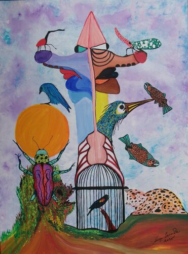 Carnaval de Serge Lecomte, Pintura a la venta en Singulart