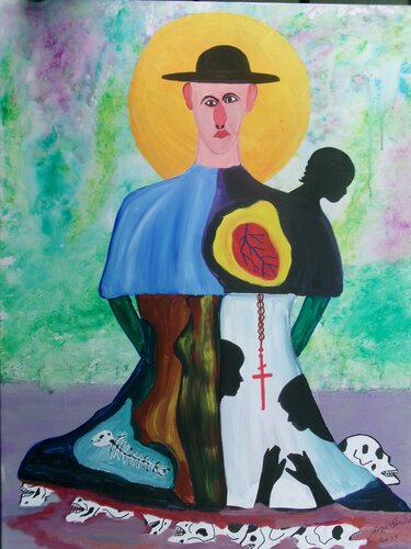 I confess di Serge Lecomte, Pittura in vendita su Singulart