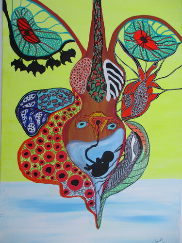 Consequences di Serge Lecomte, Pittura in vendita su Singulart