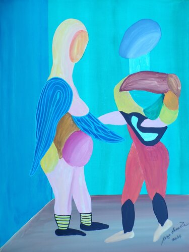 Hope von Serge Lecomte, Malerei kaufen auf Singulart