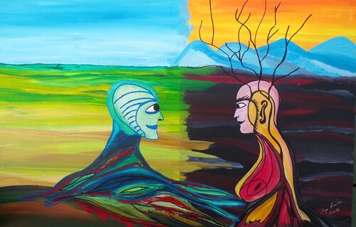 Genesis de Serge Lecomte, Pintura a la venta en Singulart