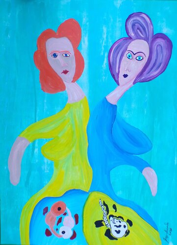 Secrets van Serge Lecomte, Schilderij te koop op Singulart