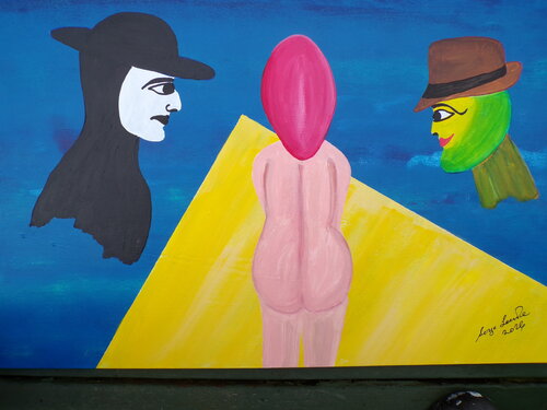 Easter egg by Serge Lecomte, 회화 for Sale on Singulart