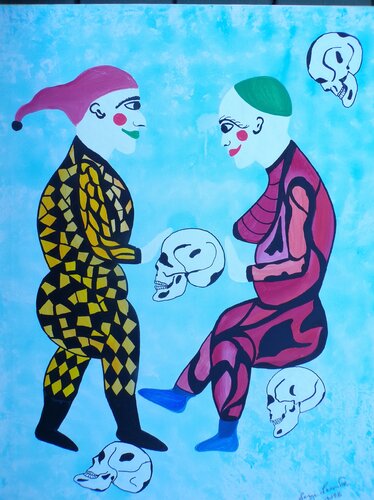 Denial by Serge Lecomte, 회화 for Sale on Singulart