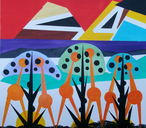 Harvest by Serge Lecomte, 絵画 for Sale on Singulart